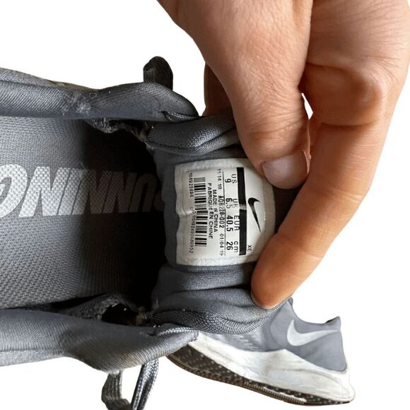 Nike Zoom Womens Gray Winflo 6 Athletic Running Sneaker Shoes Size 9 - Picture 8 of 8